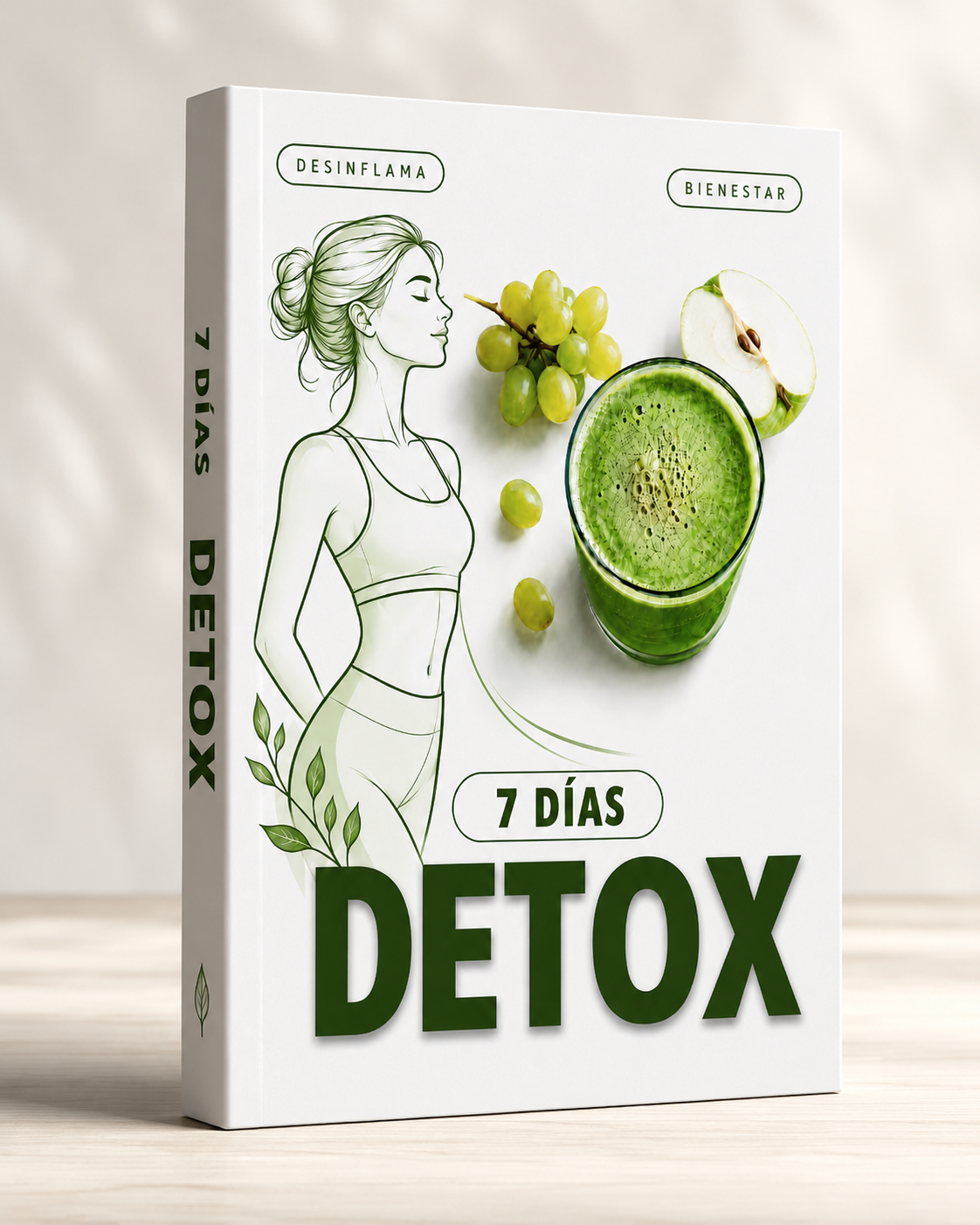 7 Días Detox: Recetas para Desinflamarte y Sentirte Mejor.